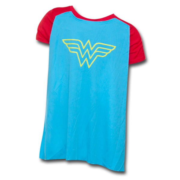 wonder woman cape t shirt