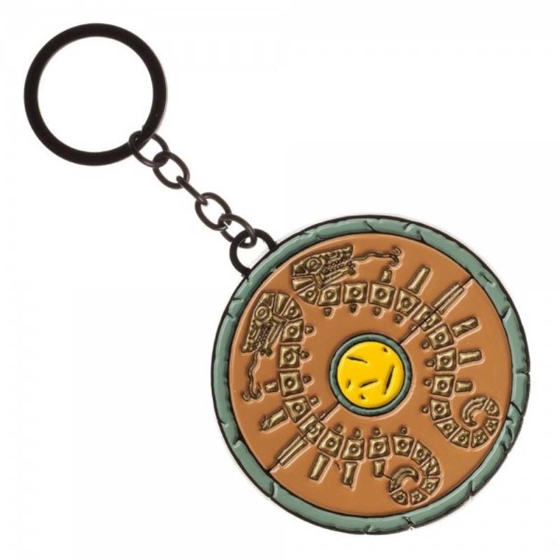 The Legend Of Zelda Round Metal Breath Of The Wild Keychain The Legend Of Zelda Round Metal Breath Of The Wild Keychain