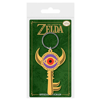 Legend Of Zelda Boss Key Nintendo Rubber Keychain