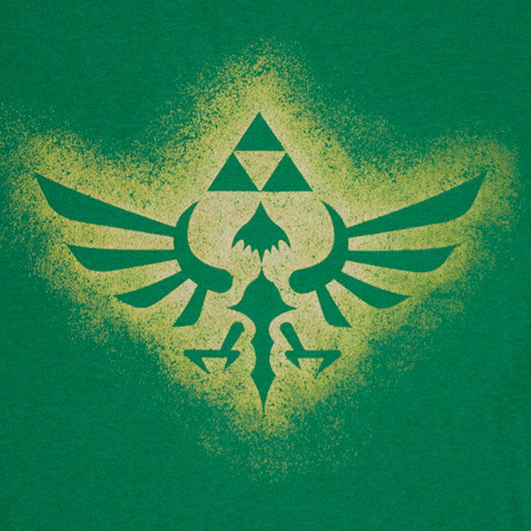 Nintendo Green Triforce Zelda T-Shirt