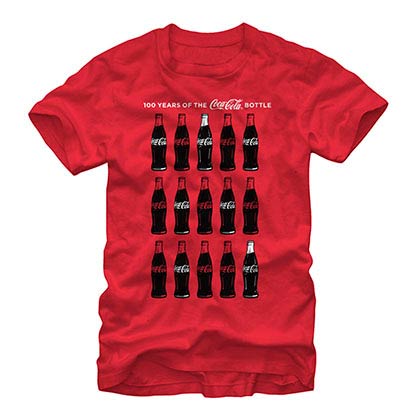 Coca-Cola Coke Line Up Red T-Shirt