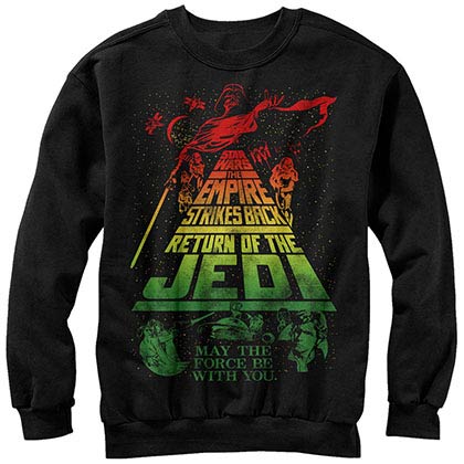 Star Wars Rasta Jedi Black Long Sleeve T-Shirt