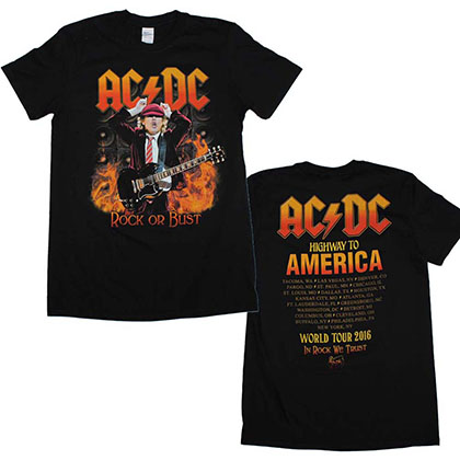 AC/DC Highway to North America T-Shirt