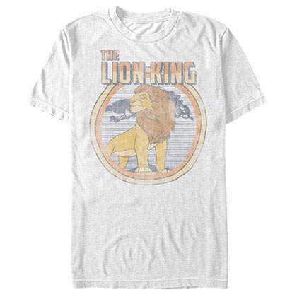 Disney Lion King New King White T-Shirt