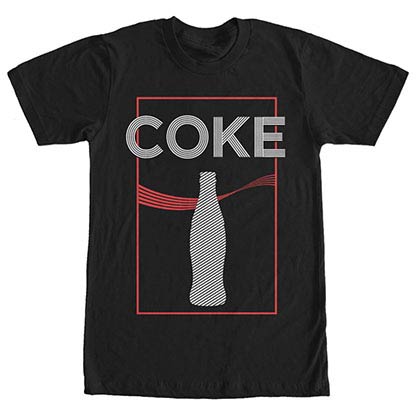 Coca-Cola Bottle Classic Black T-Shirt