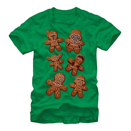 Star Wars Gingerbread Wars Green T-Shirt
