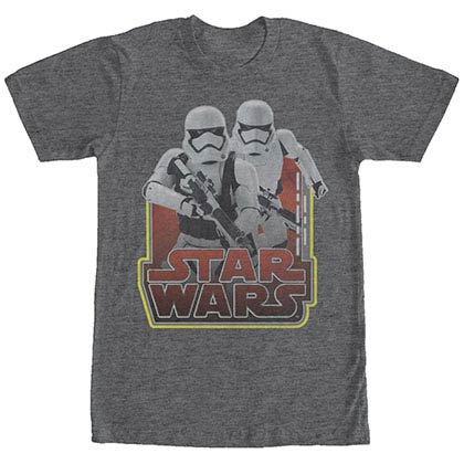 Star Wars Episode 7 These Troopers Gray T-Shirt