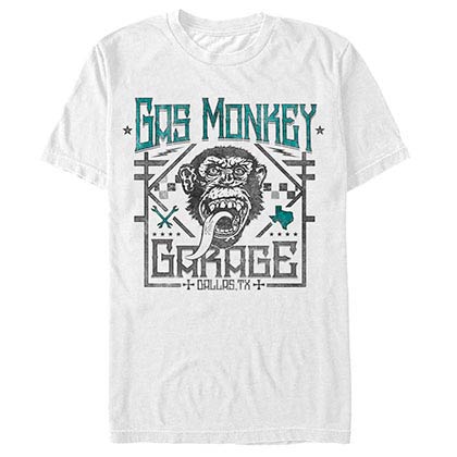 Gas Monkey Garage Elite White T-Shirt