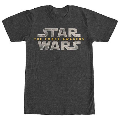 Star Wars Episode 7 Force Lawgo Gray T-Shirt