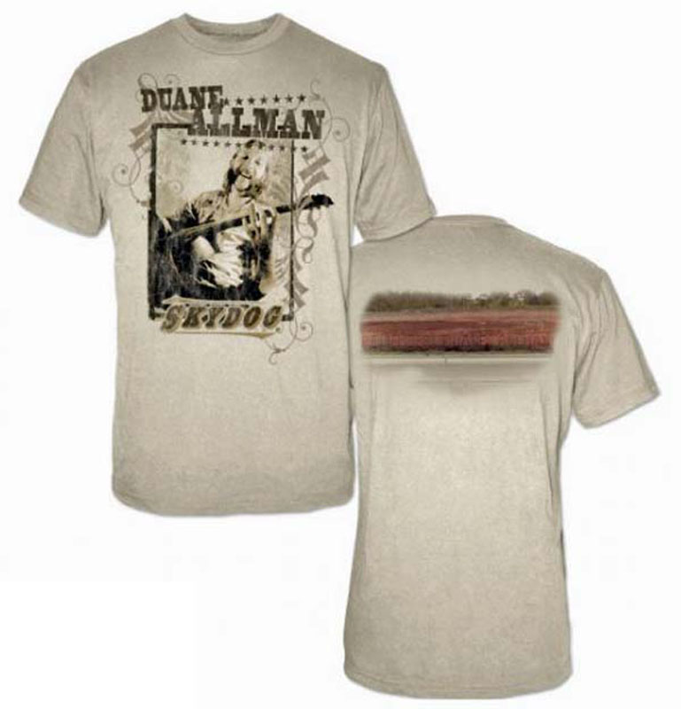 duane allman t shirt