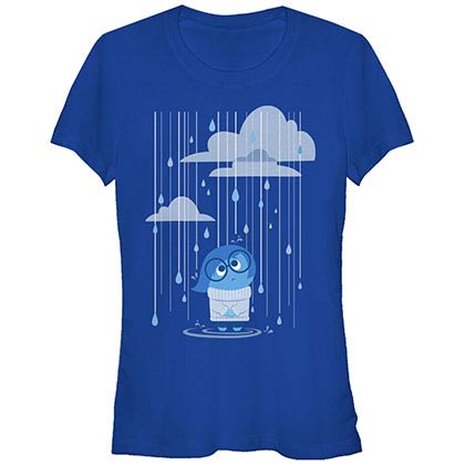 Disney Pixar Inside Out Rain Rain Blue T-Shirt