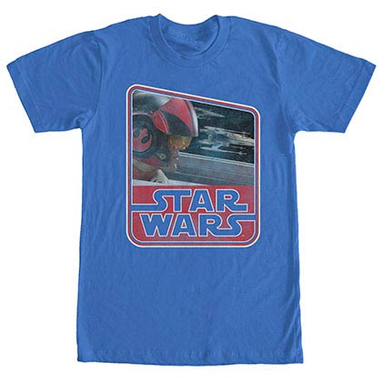 Star Wars Episode 7 Attack Formation Blue T-Shirt