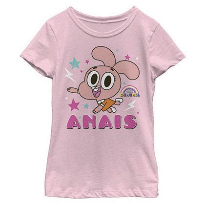 Gumball Anais Pink Youth Girls T-Shirt