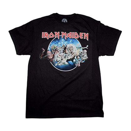 Iron Maiden Wasted Years Circle T-Shirt