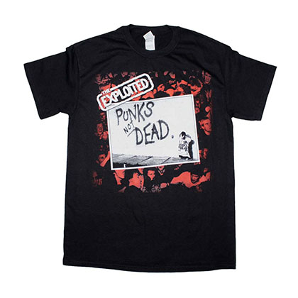 The Exploited Punk's Not Dead T-Shirt