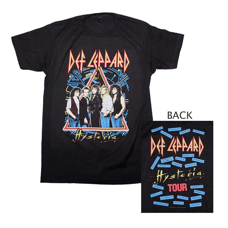 Def Leppard Hysteria Tour T-Shirt