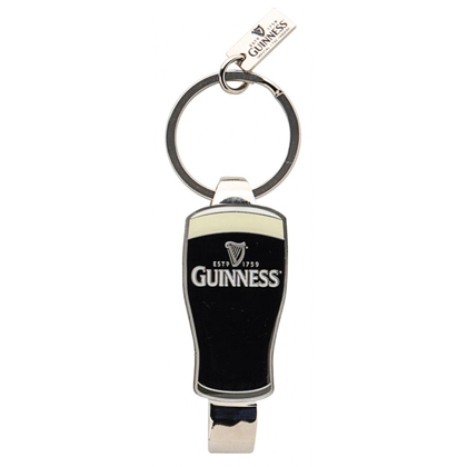 Guinness Bottle and Cap Opener Keyring