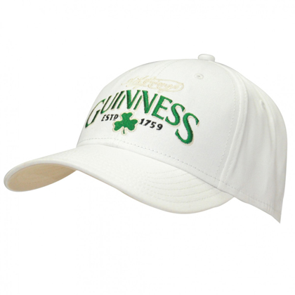 Guinness Shamrock White Hat