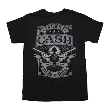 Johnny Cash Mean as Hell T-Shirt