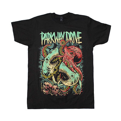 Parkway Drive Sharktopus T-Shirt