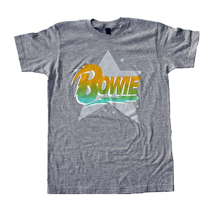 David Bowie Logo Star Soft T-Shirt