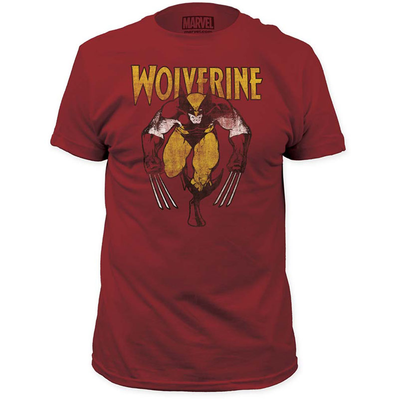 Marvel Comics Wolverine Red T-Shirt