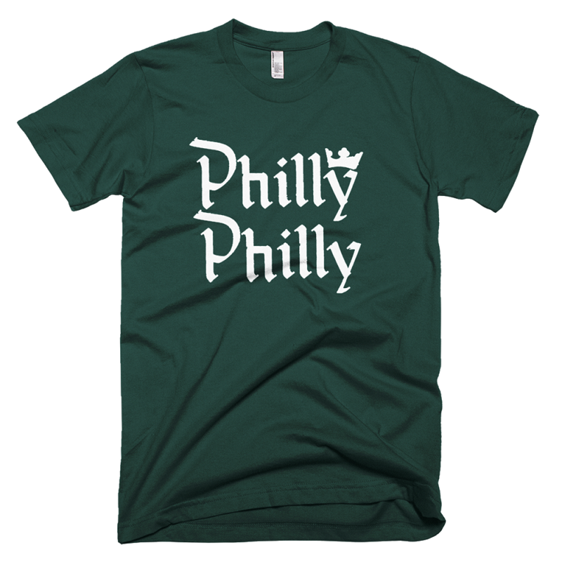 Philly Philly Forest Green Tshirt Philly Philly Forest Green Tshirt