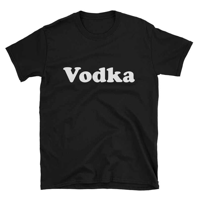 Vodka His and Hers Costume Tshirt Vodka His and Hers Costume Tshirt