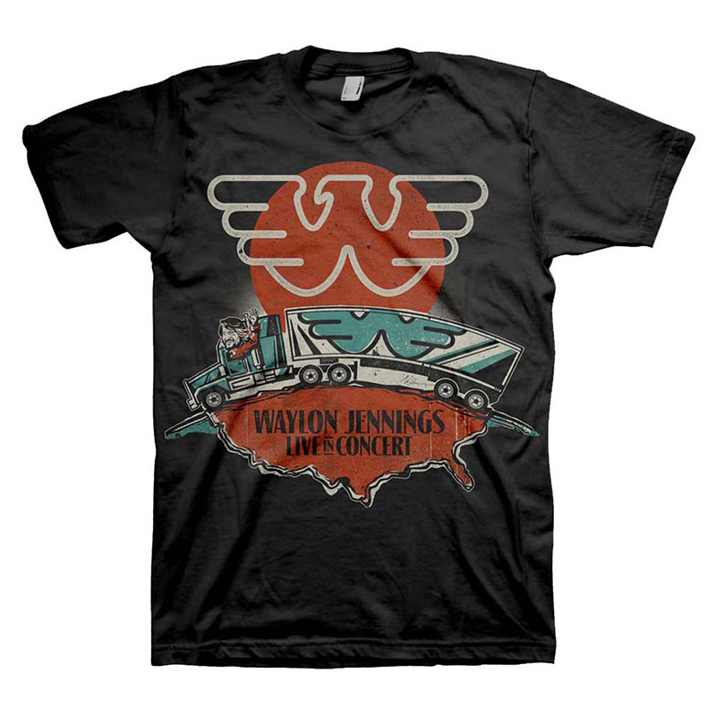 waylon jennings shirt